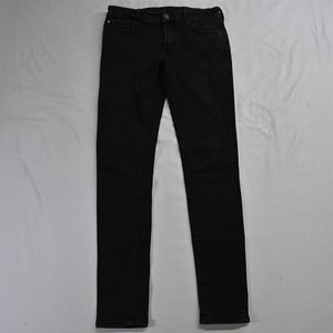 Denim Supply Ralph Lauren 28 x 32 Morgan Skinny Black Stretch Denim Womens Jeans